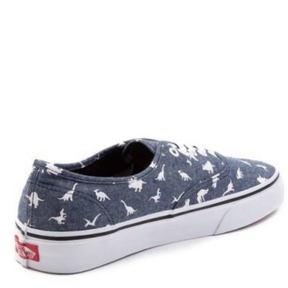 vans authentic chambray dinos skate shoe